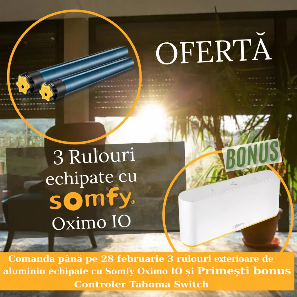 Oferta 3 Rulouri exterioare aluminiu